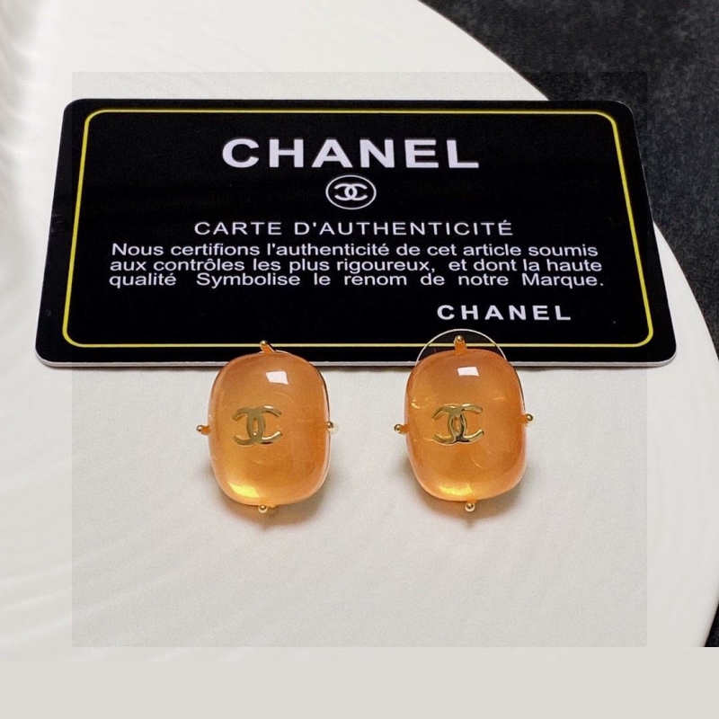Ch*el earrings